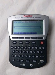 Franklin Merriam-Webster’s Dictionary & Thesaurus MWD-1470 Works Free Shipping