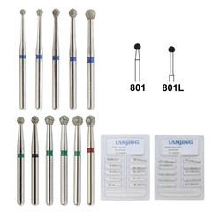 Wave Dental Carbide Bur FG Diamond Burs Football Pear Round End Taper High Speed