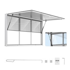 VEVOR 74×40 in Concession Window Aluminum Alloy Service Window for Food Truck
