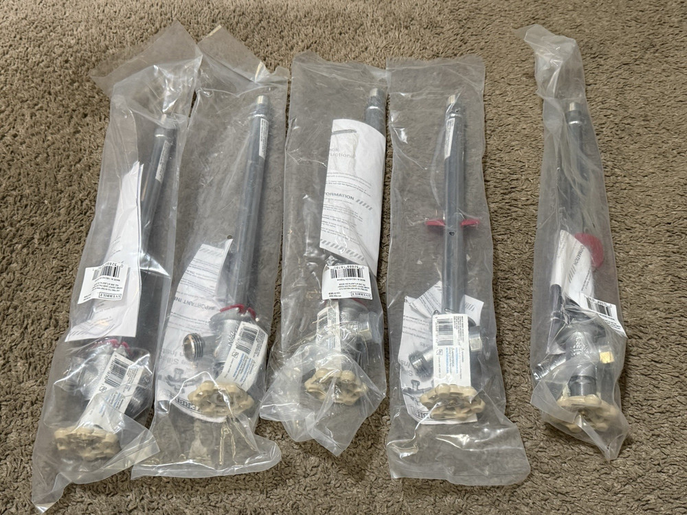 (5Pack) Everbilt 1/2″ x 12″ Brass Anti-Siphon Frost Free Sillcock Valves NEW