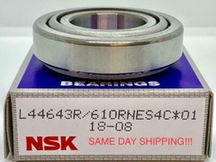 NSK L44643/L44610 Tapered Roller Bearing SET 14