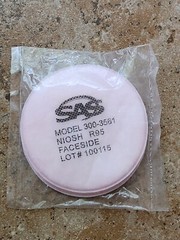 NIP SAS Safety BreatheMate 300-3561 Replacement R95 Particulate Filters Pair