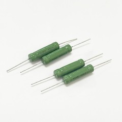 10W/15W/20W Wirewound Resistors Axial Leaded 5% Resistor Through Hole 5pcs