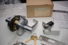 SARGENT 28 65G37 US26D Satin Chrome Bored Lock 6500 Classroom Lever Door Lock
