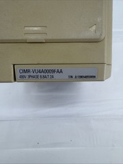 Yaskawa Electric CIMR-VU4A0009FAA Vector Control, 3Ø, 480V, Rev C, IP20, Type 1