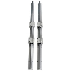 2X SBR12 Linear Rail Guide Shaft Rod L300~1500MM &4X SBR12UU Bearing Blocks CNC