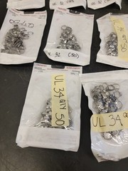 Molar Bands. Dental, Stainless, Various Sizes 300+ Count (Z13)