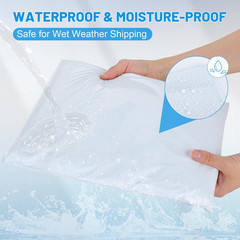 Poly Mailers 10X13 Inch 50 Pcs, Large Shipping Bags for Clothing, Waterproof Str