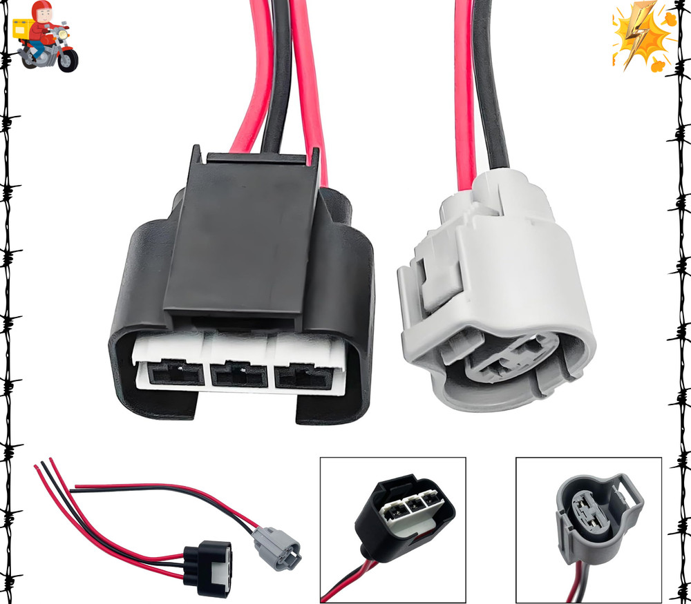 Cooling Fan Resistor Wiring Harness Connector Compatible with 2011-2017 Hyundai