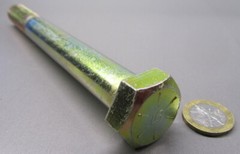 Cap Screw Bolt, PT, GRADE 8 Yellow Zinc Chromate 3/4″-10 x 7.00″ Length, 5 Pc