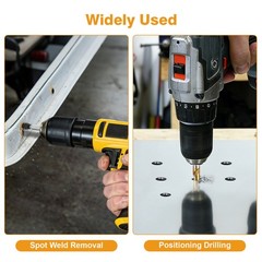 3/8″ 5/16″Double Sided Spot Weld Cutter Remover Drill Bit Welder Cut Rotary Kit