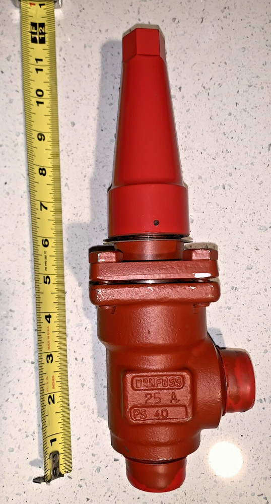 New DANFOSS Stop Valve, Model # SVA DN 25 1″ , PS 40/580 psig @ 50c / 58f