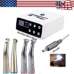 Dental Brushless Electric MicroMotor/ 1:1 1:5 Increasing LED Optic Handpiece