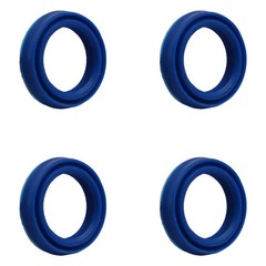 (4) Main Valve Spool Rod Seals 6683274 Fits Bobcat 440 443 450 453 463 542 553