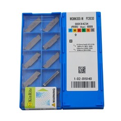 20Pcs (2boxes) MGMN300-M PC9030 CNC Grooving Parting Cut-Off Carbide Insert 3mm