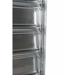 Dayton 36 in 38.75″H-W 4.5″L Alu Intake Shutter Dampr, 37 in x 37 in, Aluminum
