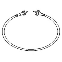 Tachometer Cable Fits Case 1190 1290 1390 1490 1690 K957154
