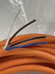 Sick 6009870 Optex JCN-S 4-Pin Cable 2-Meter M8 Female Straight Connector NEW!