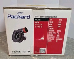 Packard 66781 Rheem Replacement Draft Inducer Blower Motor 115V 0.6 Amp