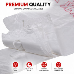 Thank You T Shirt Retail Grocery Store Carryout Shopping To Go Plastic Bags 1000