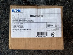 EATON DG221URB Non Fusible General Duty Safety Switch 2 Pole 30 Amp