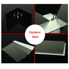 Stainless Steel Sheet Bright Polish 8K Mirror Polished Thick 1mm 1.5mm 2mm 3mm