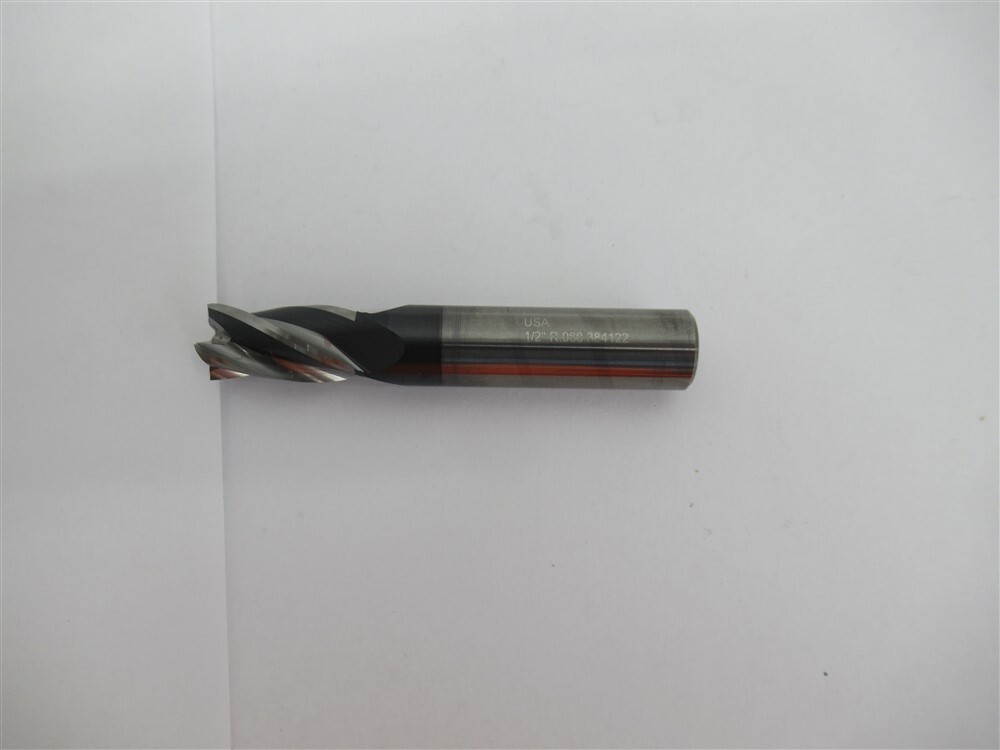384122 , 1/2″ Soild Carbide .060″ Radius End Mill