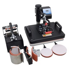 6in1 Multi-function Heat Press Machine Upgraded Multifunctional Professional Di