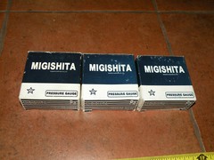 (1) Migishita Seiki Pressure Gauge AT 1/4 60 X 0.25 MPa 28538