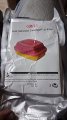 Generic 60923 Multi Gas Vapor P100 Respirator for 3M 1 Pair Cartridge Filter