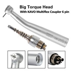 COXO Dental Fiber Optic LED Turbine Handpiece Fit KAVO MULTIFlex LUX 6H Coupler