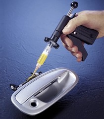 Syringe barrel Dispensing Gun set (3, 10 & 30cc), High Quality, US made