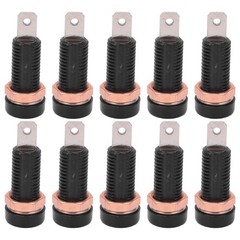 10pcs Banana Jack Socket Durable Connectors For Electronic Instruments
