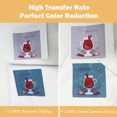 Koala Sublimation Paper 8.5×11 100 PK Sublimation Printer Inkjet Heat Transfer