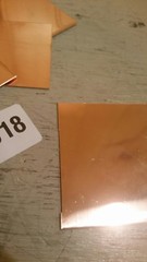 copper shim 2.4″ x 2″ 0.023″ Welding 027 .023 023 Sheet Rectangle TEN PIECE