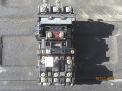 Allen Bradley NEMA 1 contactor 509-BOD series B w/ 120V coil, W44 heaters. Used.