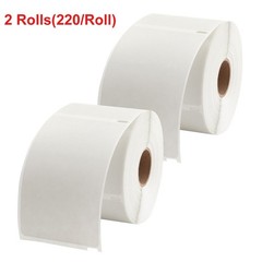 12 Rolls 220/Roll Direct Thermal Shipping Labels 4×6 Compatible 1744907 Dymo 4XL