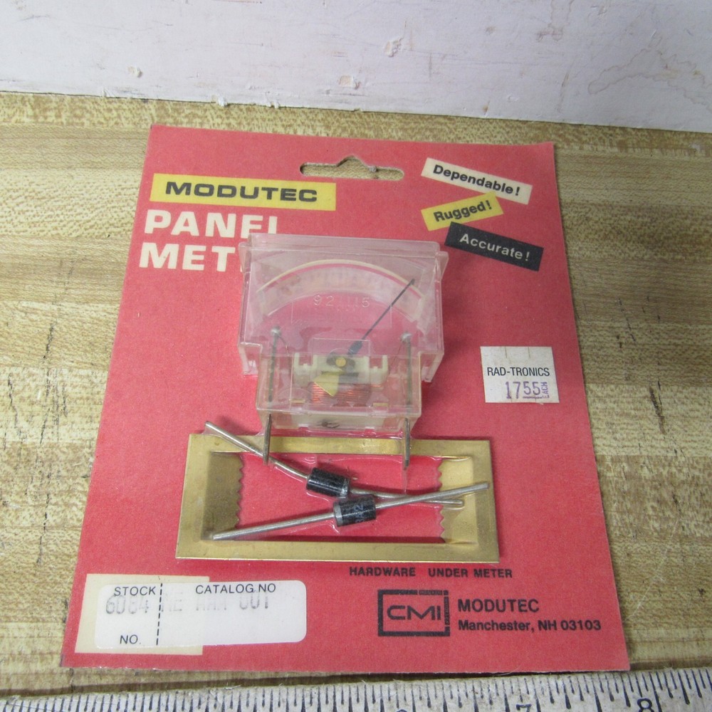 METER PANEL AC AMMETER 25 mA 200 mA 250 mA 1A 5A