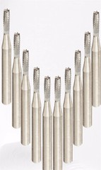 100x FG557 Carbide Burs FG 557 Friction Grip Bur
