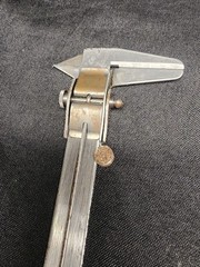 Vintage SYG Spain 5″ Vernier Caliper Inside Outside W Case Read