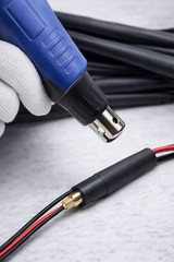 1/2″ Heat Shrink Tubing 2:1 25FT Roll White Yellow Green Single Wall Wire Cable