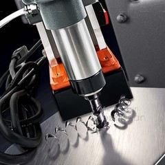 iMeshbean Magnetic Drill 1400W 2922lbf/13000N Portable Mag Drill Press 810RPM