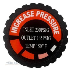 1/4″ FNPT In-Line Air Pressure Regulator With 1/8″ FNPT Replaces RE206203AV
