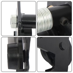 1100lb/0.5t I-Beam Trolley Alloy Steel Double Wheel I-Beam Flange Width 55-135mm