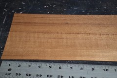 Teak Raw Wood Veneer Sheet 6 x 49 inches 1/42nd 35137-48
