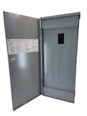 GE 150 Amp Main Breaker Outdoor Load Center TM3215R64K Value Pack W/ 4 Breakers