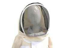 BEEKEEPING SUIT , Unisex 3 Layers Ventilated White – MEDIUM SIZE