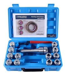 Professional ER-32 Collet Set – 12 Collets & R8 Holder for Drilling & Milling