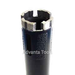1-3/8” Wet / Dry Diamond Core Drill Bit For Granite Marble With Side Protection