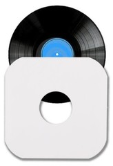 100 12″ LP Album White Paper Vinyl Record Sleeves Protectors Heavy Duty